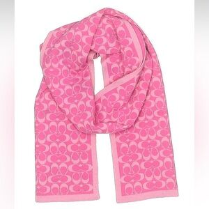 Coach Monogram Scarf EUC